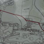 This is typical of the few maps we saw. Nothing marked "You are Here" or any indication of what A, B, or C might represent